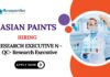 QC Chemist Jobs | Asian Paints Recruitment