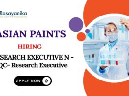 QC Chemist Jobs | Asian Paints Recruitment