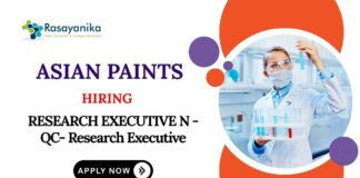 QC Chemist Jobs | Asian Paints Recruitment