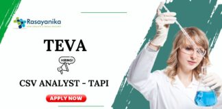 Chemistry Jobs at Teva Pharmaceuticals | Apply Now for Analyst Role
