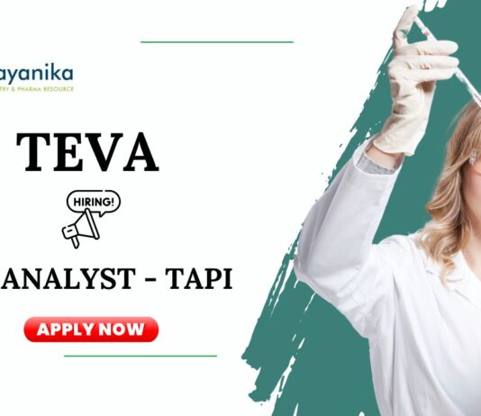Chemistry Jobs at Teva Pharmaceuticals | Apply Now for Analyst Role