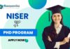 PhD Program at NISER | MSc Chemistry Candidates Apply Now