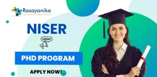 PhD Program at NISER | MSc Chemistry Candidates Apply Now