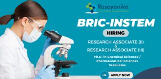 Research Associate Jobs Bangalore .Join BRIC-inStem Bangalore: Research Associate Positions Open in Cutting-Edge Drug Delivery & Stem Cell Science