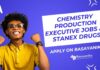 Chemistry Production Executive Jobs at Stanex Drugs