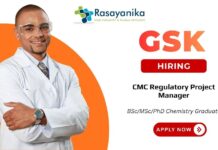 CMC Regulatory Project Manager – Join GSK’s Global Regulatory Affairs Team ,Bsc chemistry jobs