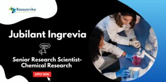 Chemical Research Jobs at Jubilant | Apply Now