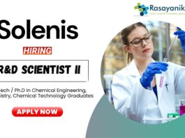 Chemical Engineering Job at Solenis PhD Candidates Apply Now for the Scientist Role