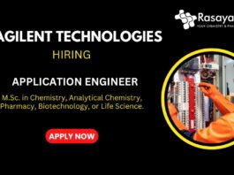 Chemistry Jobs at Agilent- Apply For Application Engineer Role