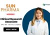 Clinical Research Job at Sun Pharma Chemistry Career  