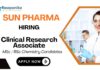 Clinical Research Job at Sun Pharma Chemistry Career  