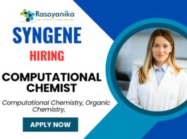 Computational Chemist – Syngene Careers in Drug Discovery