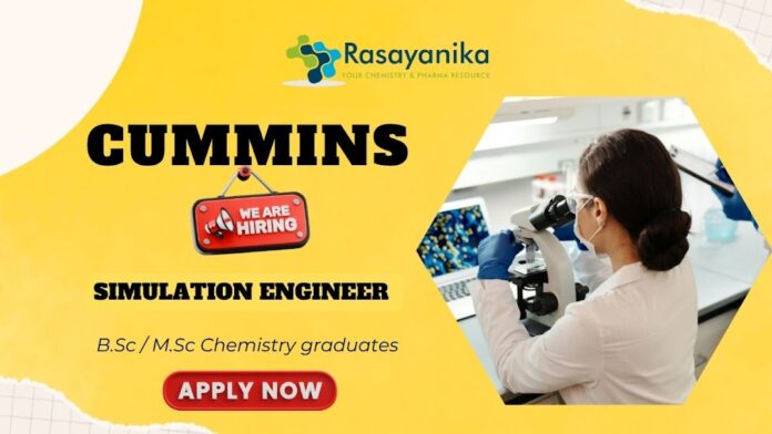 Cummins Jobs Exciting Chemistry and Chemical Engineering Careers Cummins Jobs | Exciting Chemistry and Chemical Engineering Careers