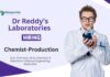 Chemist Production Jobs at Dr. Reddy’s Laboratories | Apply Now. Chemist – Production job in Hyderabad. Dr Reddy's Career. BSc Chemistry Jobs