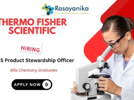 EHS Product Stewardship Officer at Thermo Fisher Scientific , Thermo fisher careers