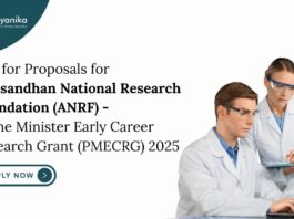 Chemistry Research ANRF Grant | Prime Minister’s Early Career Research Grant