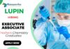 Executive Associate Position at Lupin BSc Chemistry Graduates Apply Now