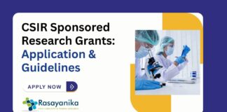 CSIR Sponsored Research Grants: Application & Guidelines