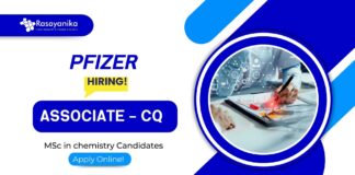 QC Jobs at Pfizer | Associate Quality Control Jobs in Vizag