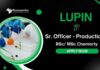 Chemistry Jobs at Lupin | BSc & MSc Candidates Apply for the Sr. Officer Production Role  Chemistry Jobs at Lupin | Apply for the Sr. Officer Production Role