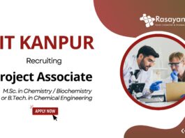 Chemistry Project Associate Jobs | IIT Kanpur Recruitment 