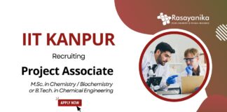 Chemistry Project Associate Jobs | IIT Kanpur Recruitment 