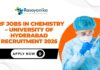 JRF Jobs in Chemistry – University of Hyderabad Recruitment 2025