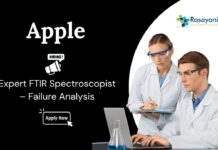 Chemistry Jobs at Apple | Apply for Expert FTIR Spectroscopist – Failure Analysis