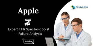 Chemistry Jobs at Apple | Apply for Expert FTIR Spectroscopist – Failure Analysis