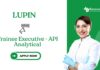 Freshers Chemistry Jobs at Lupin | Apply for Trainee Executive Role