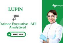 Freshers Chemistry Jobs at Lupin | Apply for Trainee Executive Role
