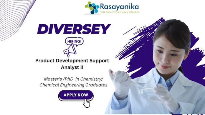 Join Diversey as a Product Development Support Analyst II-Diversey Mumbai Jobs