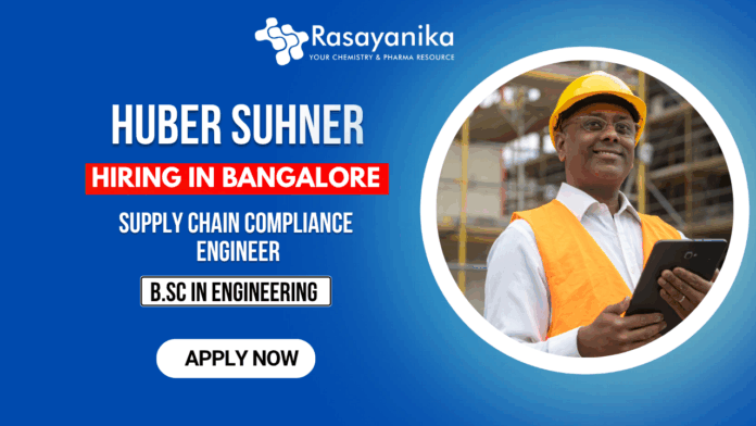Join HUBER+SUHNER as a Supply Chain Compliance Engineer (Compliance Engineer Job)
