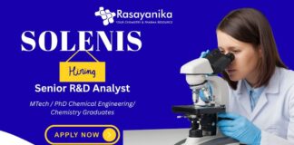 Join Solenis as Senior R&D Analyst – Food & Beverage Innovation Team, Mumbai , Chemical engineering Jobs,msc chemistry jobs,jobs after msc chemistry
