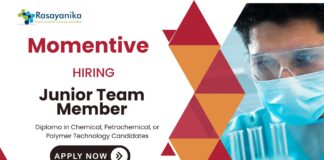 Junior Team Member at Momentive Chemical Manufacturing Operation