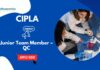 Junior Team Member – Quality Control Job Chemistry Job at Cipla Careers