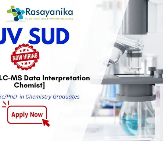 LC-MS Scientist / Data Analyst – Chemical Characterization at TUV SUD | Analytical Chemistry Jobs