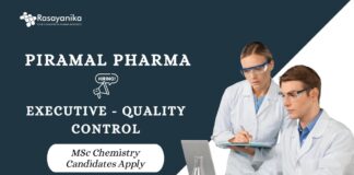 Quality Control Jobs at Piramal Pharma | Apply Now