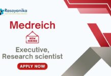 Chemistry Jobs at Medreich | Apply for the R&D Jobs 
