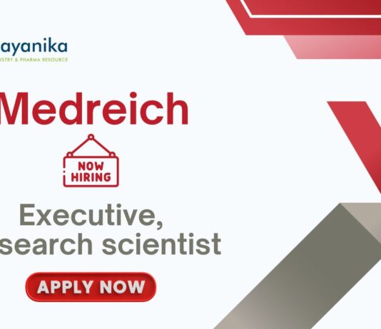 Chemistry Jobs at Medreich | Apply for the R&D Jobs 