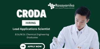 Lead Applications Scientist Job at Croda -Mumbai Careers