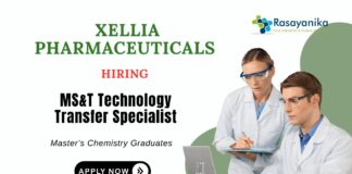 Manufacturing Job at Xellia Pharmaceuticals Msc Chemistry Candidates Apply Now