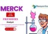 Merck Analyst – REACH & Japan Screening Job in Bangalore , Merck careers,Msc chemistry freshers jobs