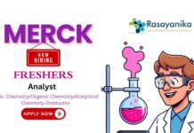 Merck Analyst – REACH & Japan Screening Job in Bangalore , Merck careers,Msc chemistry freshers jobs