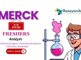 Merck Analyst – REACH & Japan Screening Job in Bangalore , Merck careers,Msc chemistry freshers jobs