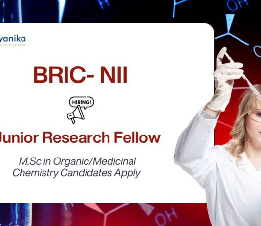 Organic Chemistry Jobs | JRF Vacancies at NII