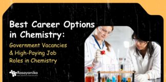 Best Career Options in Chemistry: Government Vacancies & High-Paying Job Roles in Chemistry.