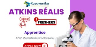 Process Engineer Apprentice – Chemical Engineering Jobs at Atkins Réalis Gurgaon ,Chemical Engineering Freshers Job