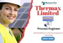 Process Engineer Job at Thermax Pune,Thermax careers,chemical engineering positions