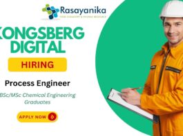 Process Engineer – Oil & Gas Simulation , Kongsberg Digital Career, Chemical engineering Jobs